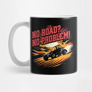 No Road No Problem! Sand Buggy Design Mug